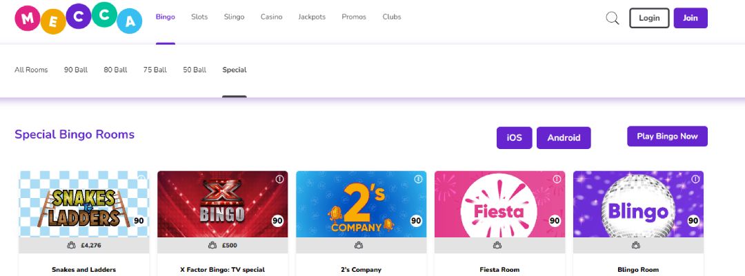 Mecca Bingo App